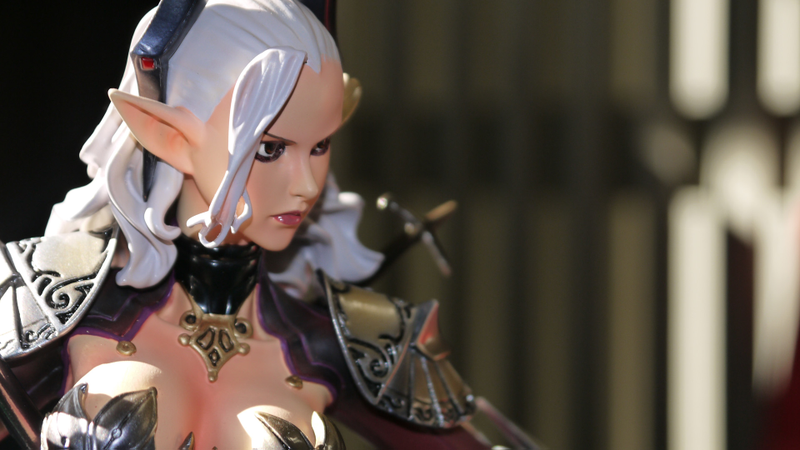 Illustration for article titled I Assure You This is a Fully Armed and Armored Female Berserker Statue